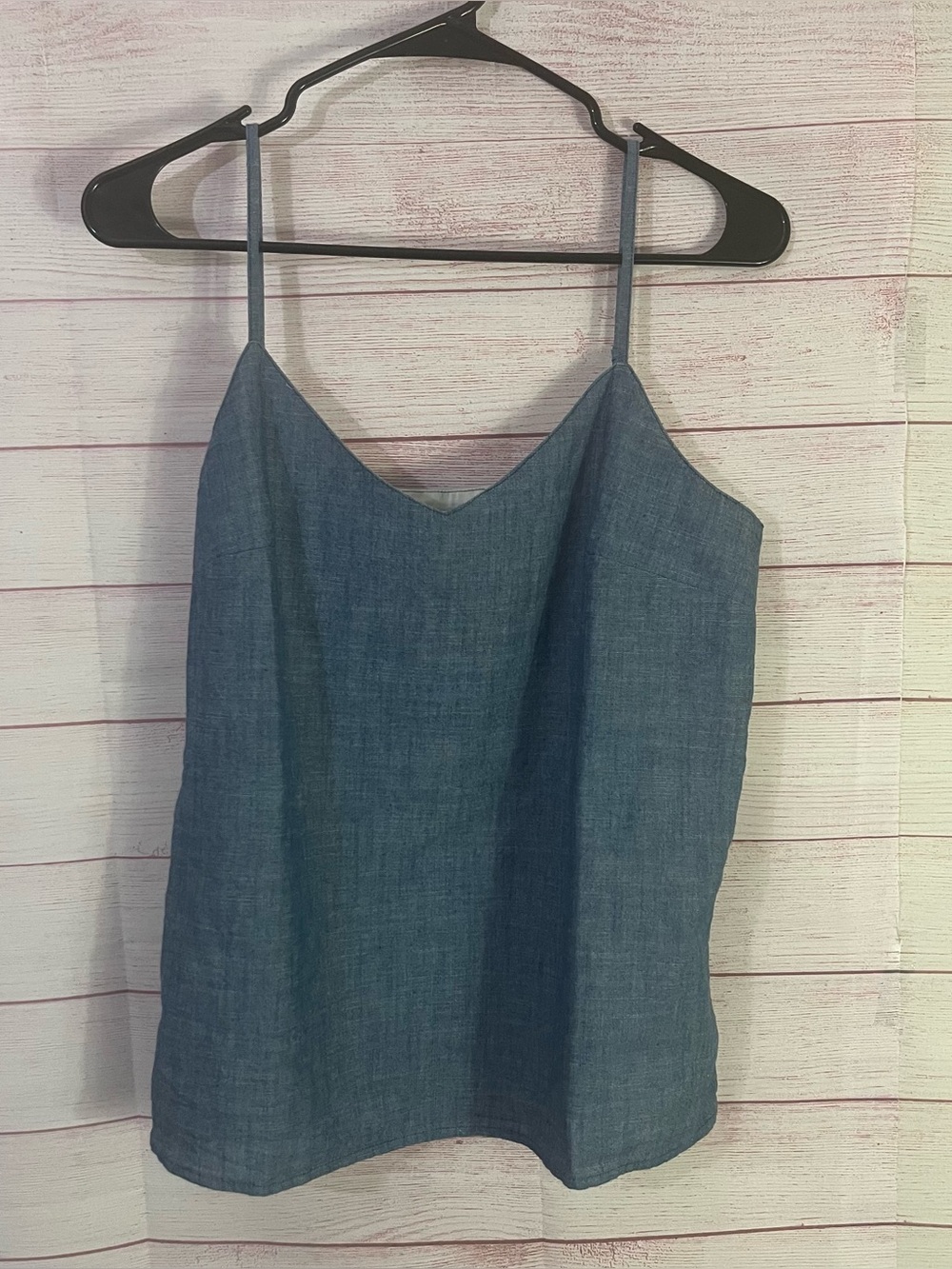 J. Crew Chambray Cami Tank Top‎ Size 6